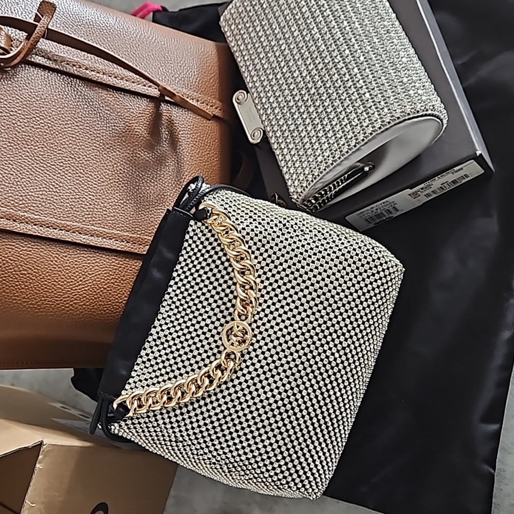 Pinko Rhinestone Clutch - Picture 9 of 9